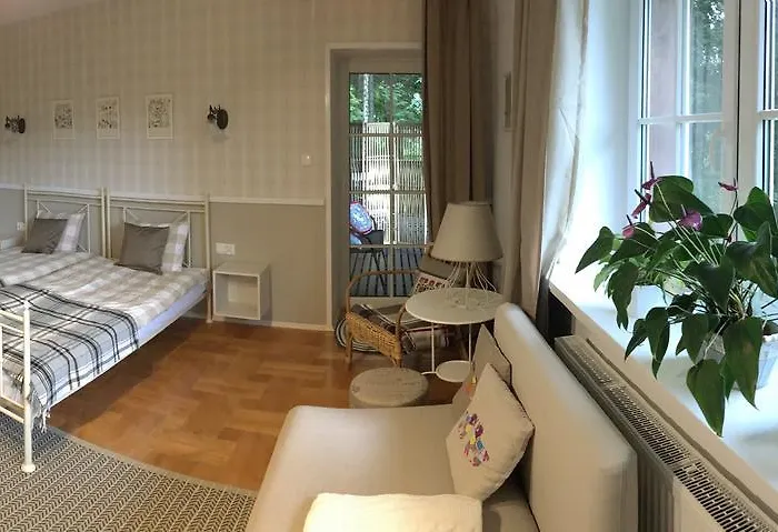 Privatunterkunft Zielarnia - Sauna *